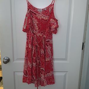 off the shoulder dress